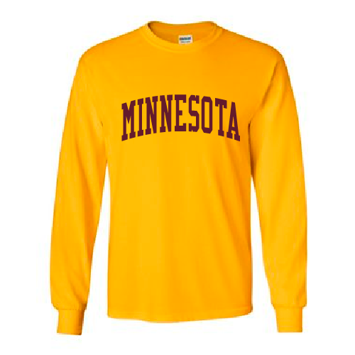 Youth Minnesota Arch Unisex Long Sleeve T-Shirt
