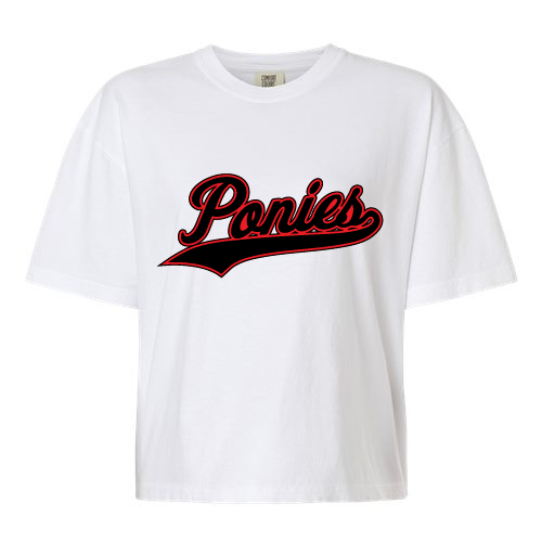 Ponies <Popfly> Ladies Tshirt