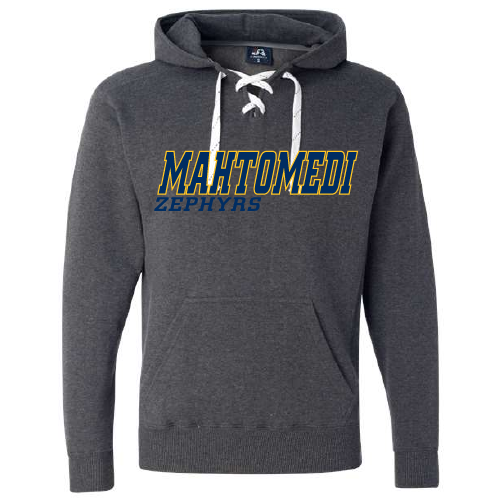 Zephrys Twill Lace Up Hoodie