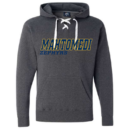 Zephrys Twill Lace Up Hoodie