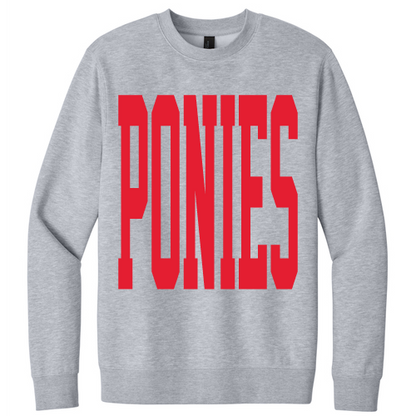 Ponies <supersize> Crewneck
