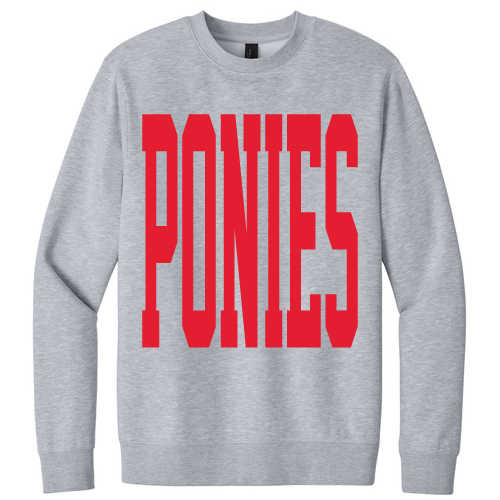 Ponies <supersize> Crewneck