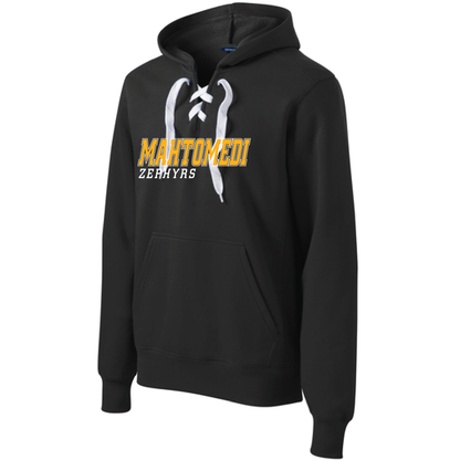 Zephrys Twill Lace Up Hoodie