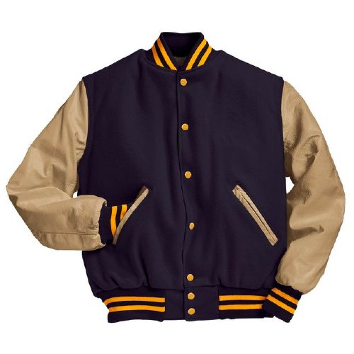 Mahtomedi Wool/Leather Varsity Letter Jacket