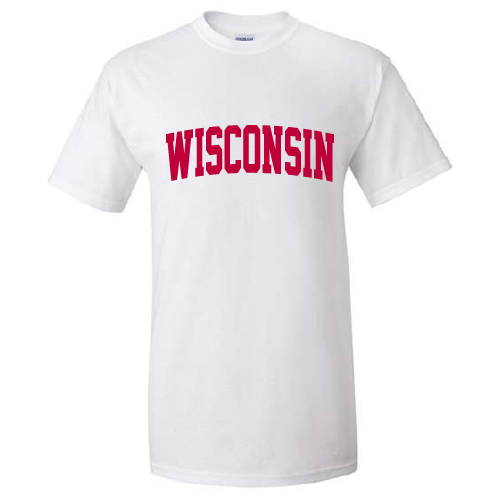 Wisconsin Arch Unisex Short Sleeve T-Shirt