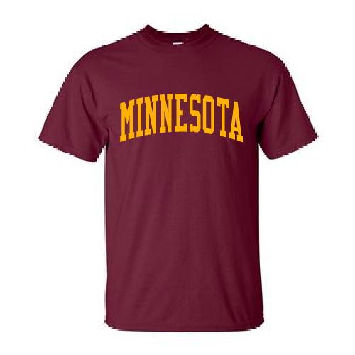 Youth Minnesota Arch Unisex Short Sleeve T-Shirt