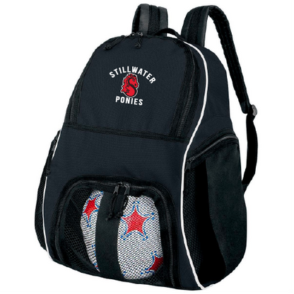 Stillwater Ponies Ball Backpack